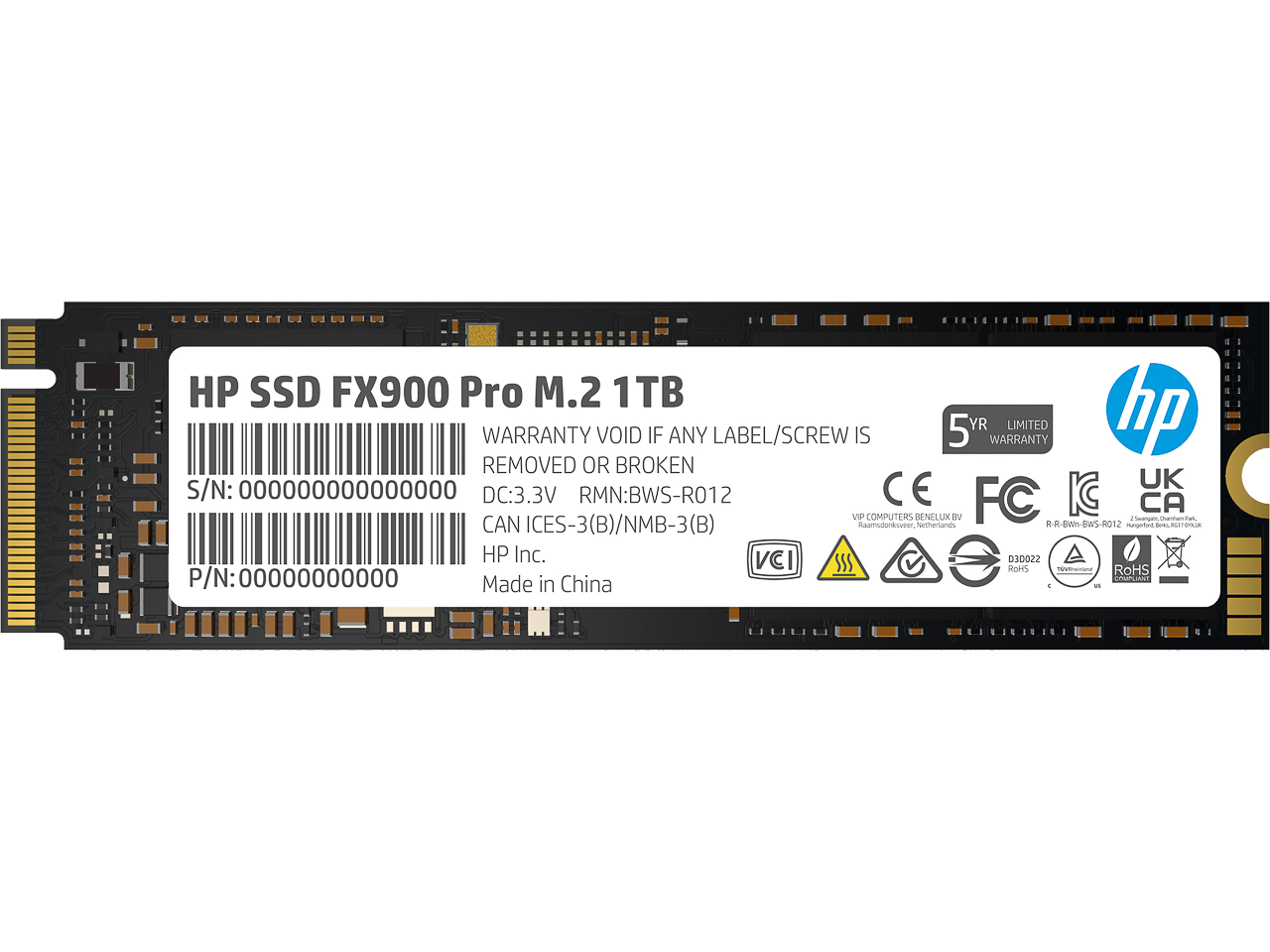 HP SSD FX900 PRO 1TB 4A3U0AA intern 1