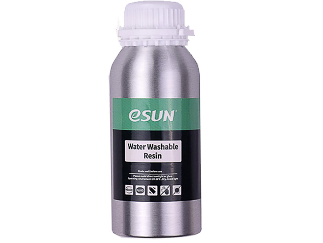 UV/LCD WASHABLE WHITE 0,5kg ESUN 3D RESIN 405NM 1
