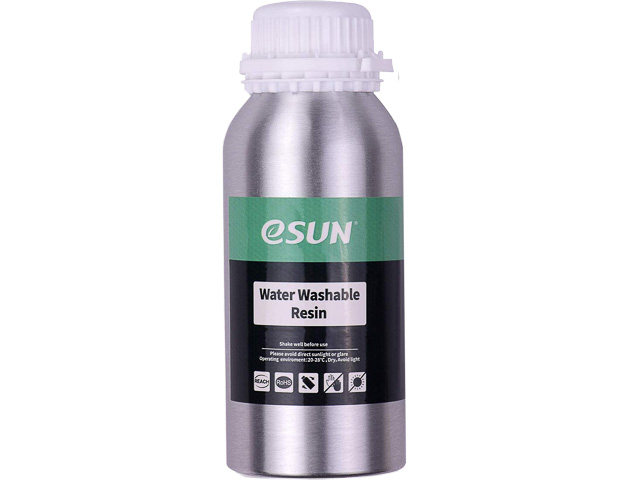UV/LCD WASHABLE GREY 0,5kg ESUN 3D RESIN 405NM 1