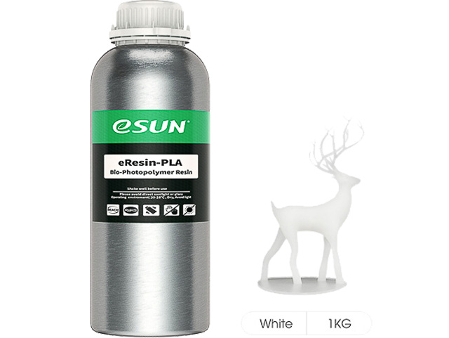 UV/LCD ERESINPLA WHITE 1kg ESUN 3D RESIN 405NM 1