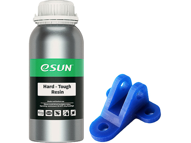 UV/LCD HARD TOUGH BLUE 1kg ESUN 3D RESIN 405NM 1
