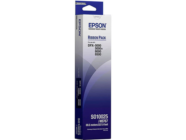 C13S010025 EPSON DFX5000 ribbon black 15 million signs nylon refill 1