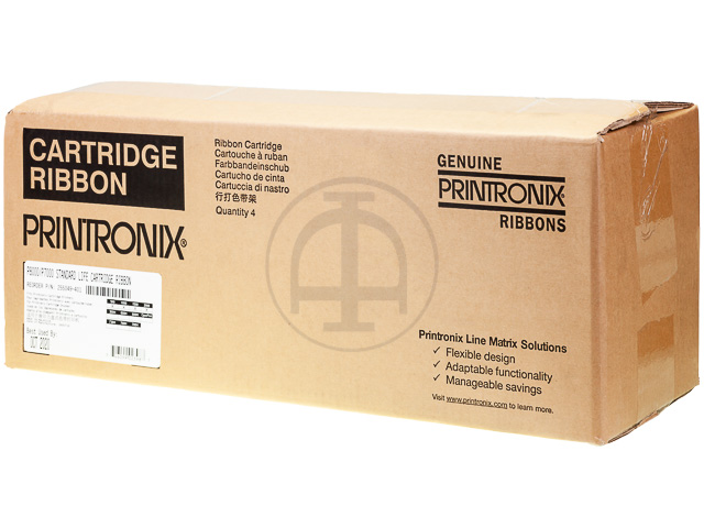 255049-401 PRINTRONIX P7000 ribbon (4) black 4x17.000pages nylon 1