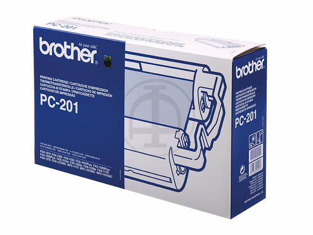 PC201 BROTHER Fax1010 cartouche+recharge (1+1) 420pages 1