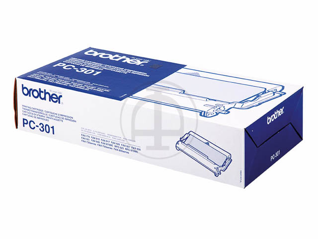 PC301 BROTHER Fax Cartridge+Refill (1+1) zwart 235pagina's 1