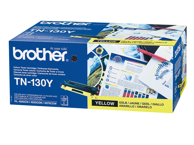 TN130Y BROTHER HL Toner yellow ST 1500 Seiten 1