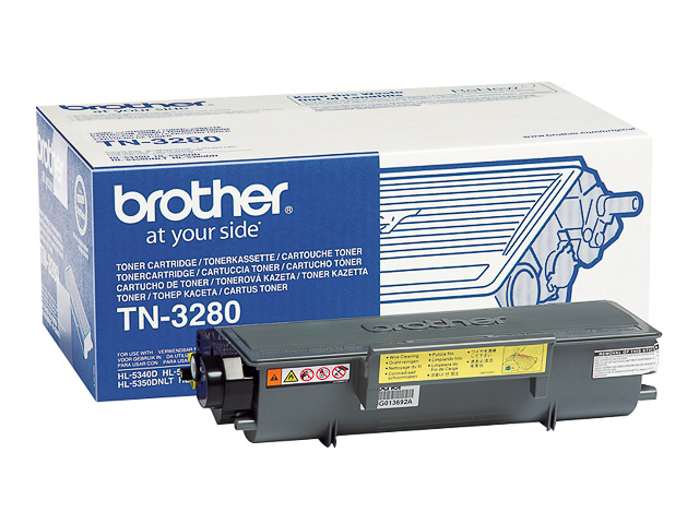 TN3280 BROTHER DCP Toner zwart HC 8000 pagina's 1