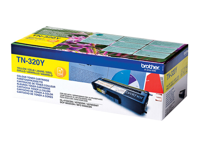 TN320Y BROTHER HL toner yellow ST 1500 pages 1