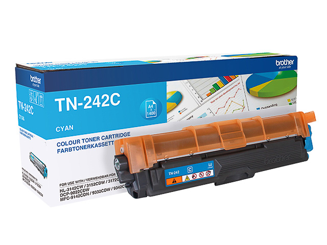 TN242C BROTHER HL toner cyan ST 1400 pages 1
