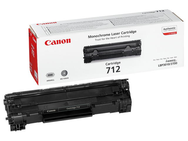 1870B002 CANON 712BK LBP cartridge black 1500pages 1