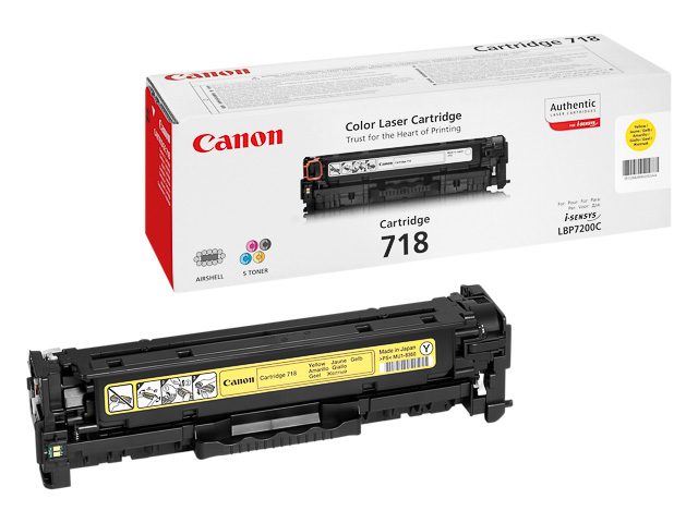 2659B002 CANON 718Y LBP cartridge yellow 2900pages 1
