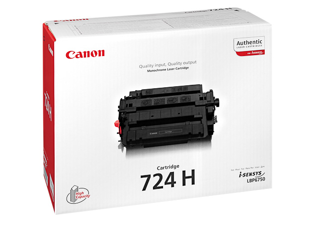 3482B002 CANON 724HBK LBP Cartridge black HC 12.500Seiten 1