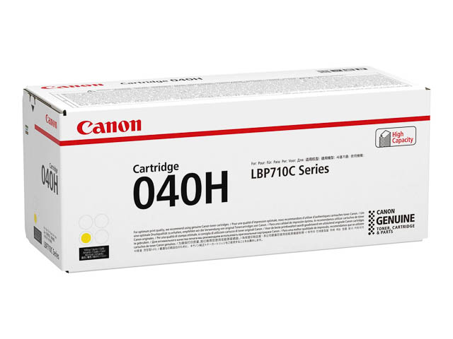 0455C001 CANON 040HY LBP Cartridge geel HC 10.000pagina's 1
