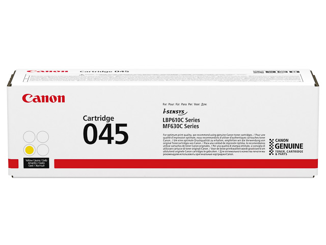 1239C002 CANON 045Y LBP cartridge yellow ST 1300pages 1