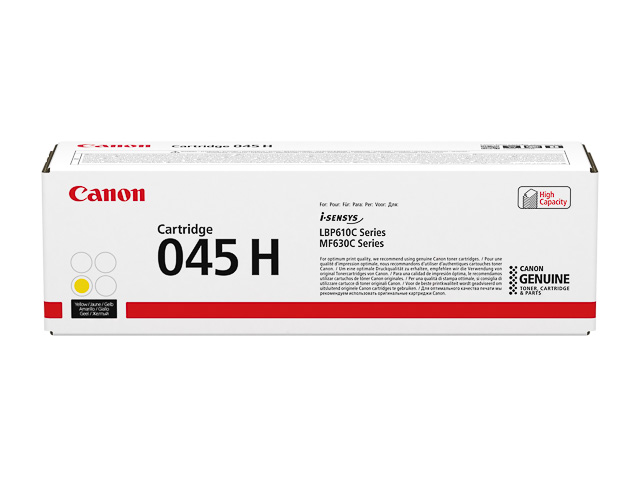 1243C002 CANON 045HY LBP Cartridge yellow HC 2200Seiten 1