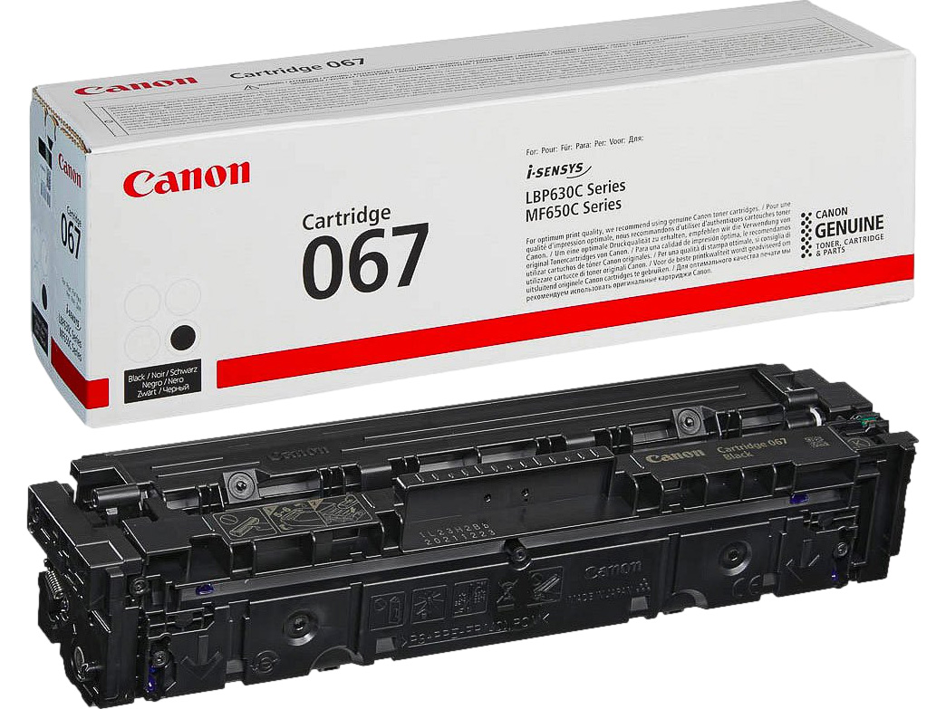 5102C002 CANON 067BK LBP Cartridge zwart ST 1350pagina's 1