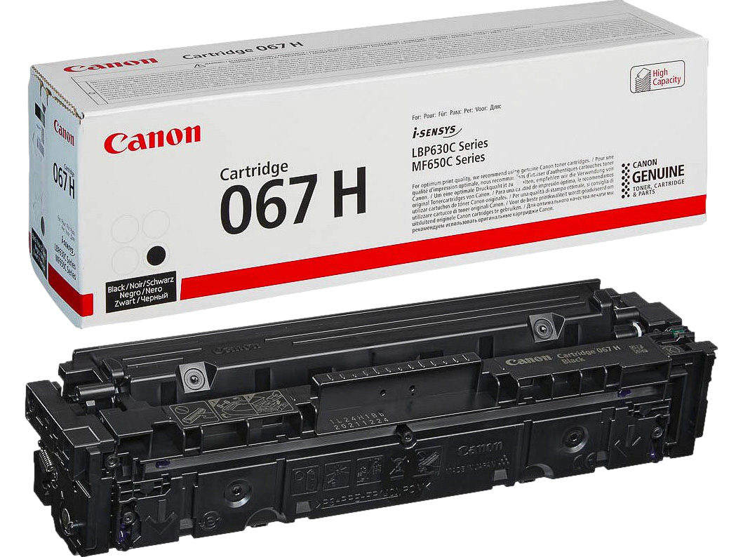 5106C002 CANON 067HBK LBP Cartridge zwart HC 3130pagina's 1