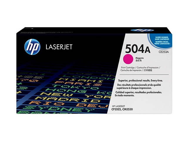 CE253A HP 504A CLJ cartouche magenta ST 7000pages 1