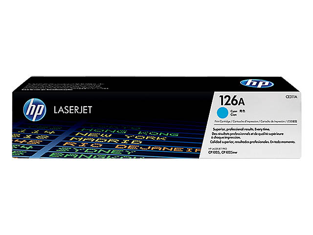 CE311A HP 126A CLJ toner cyan 1000pages  1