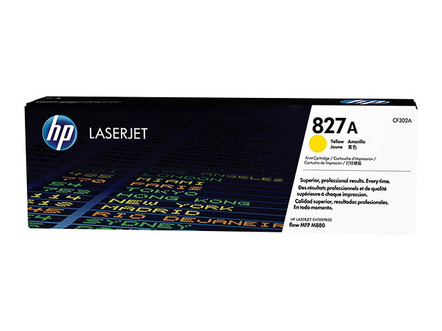 CF302A HP 827 CLJ toner yellow 32.000 pages 1