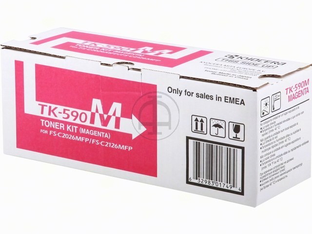 1T02KVBNL0 KYOCERA TK590M FSC toner magenta 5000pages 1