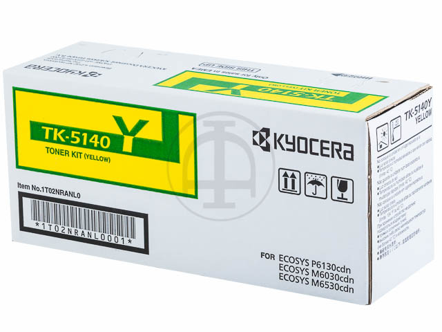 1T02NRANL0 KYOCERA TK5140Y Ecosys toner yellow 5000pages 1