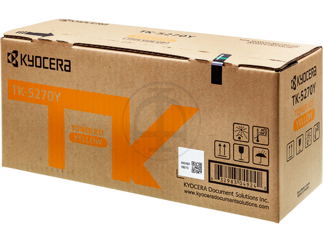 1T02TVANL0 KYOCERA TK5270Y Ecosys toner yellow 6000pages 1