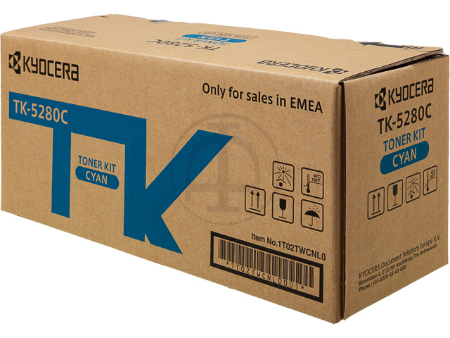 1T02TWCNL0 KYOCERA TK5280C Ecosys toner cyan 11.000pages 1