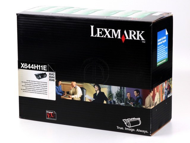 X644H11E LEXMARK Optra X Toner black HC return 21.000Seiten 1