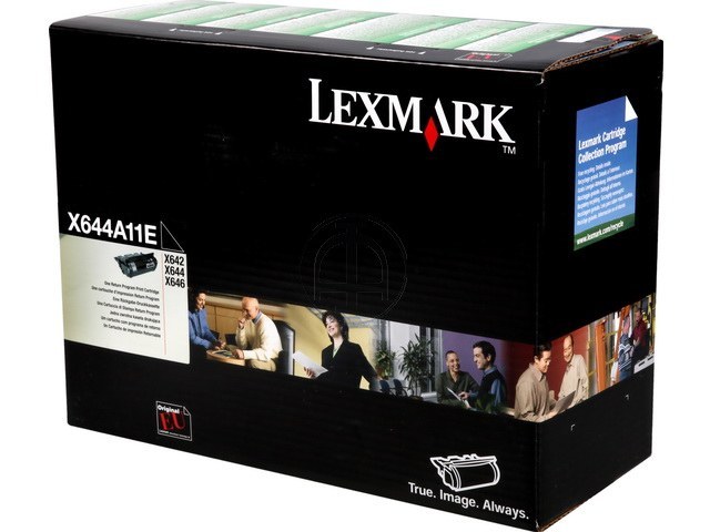 X644A11E LEXMARK Optra X Toner black HC return 10.000Seiten 1