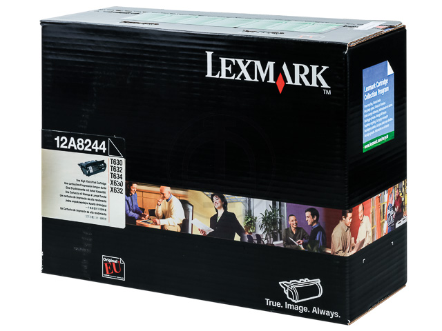 12A8244 LEXMARK Optra T Cartridge black HC corporate 21.000Seiten Projekt 1