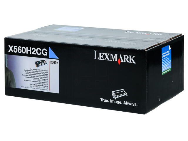 X560H2CG LEXMARK X560 Cartridge cyaan HC 10.000pagina's 1
