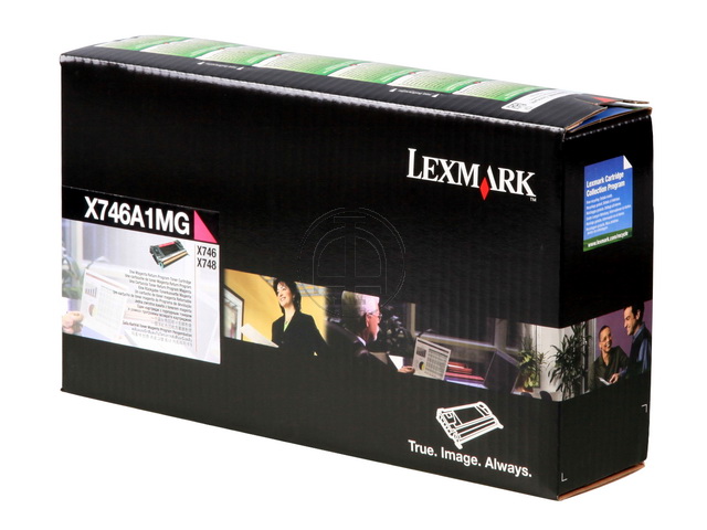 X746A1MG LEXMARK Optra X Toner magenta return 7000Seiten 1