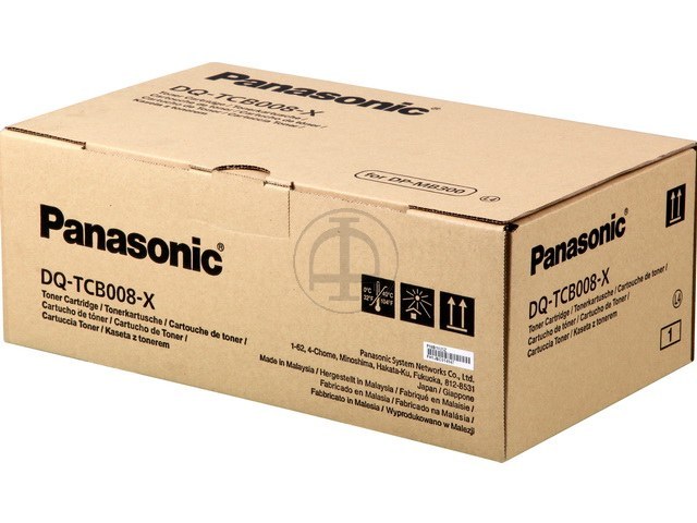 DQTCB008X PANASONIC DP-MB Toner black 8000Seiten inkl. Entwickler 1
