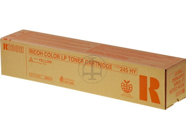 888313 RICOH Type 245 CL Toner geel HC 15.000pagina's 1