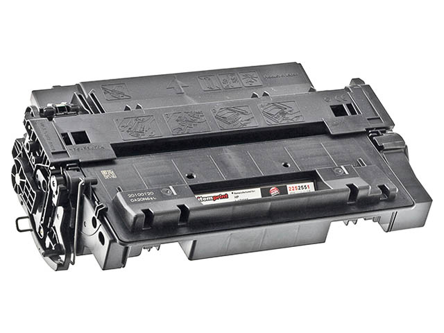 2252551 ItemP. HP 55A LJ Cartridge black rebuilt 6000Seiten Chip 1