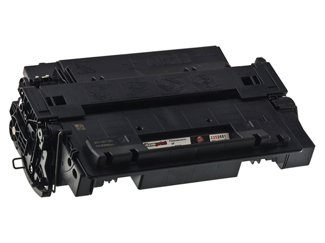 2255521X ItemP. HP 55X LJ Cartridge black rebuilt 12.500Seiten Chip 1