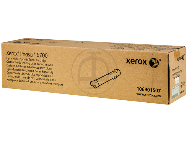 106R01507 XEROX Phaser Toner cyan HC 12.000Seiten 1