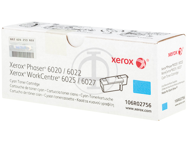 106R02756 XEROX Phaser toner cyan 1000 pages 1