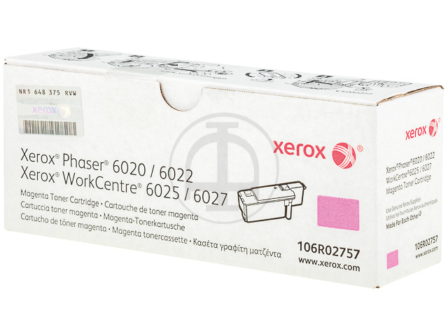 106R02757 XEROX Phaser Toner magenta 1000pagina's 1