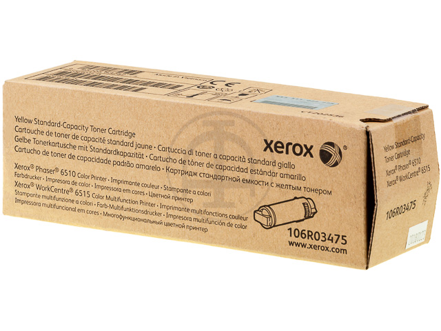 106R03475 XEROX Phaser Toner geel ST 1000pagina's 1