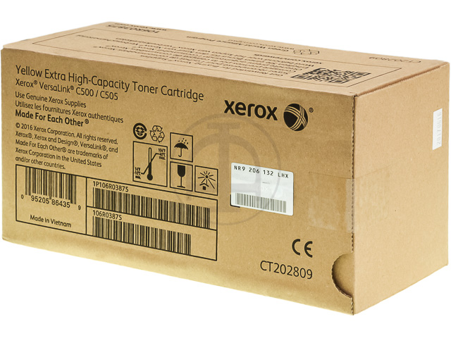 106R03875 XEROX Versalink Toner yellow EHC 9000Seiten 1