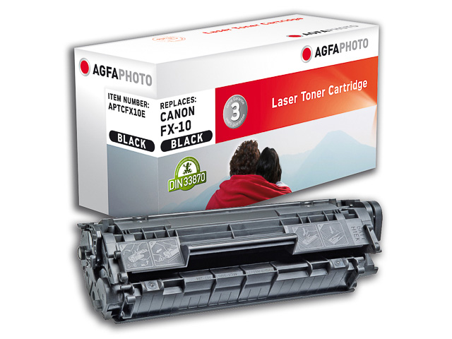 APTCFX10E AP CANON FX10 Fax Cartridge black rebuilt 2000Seiten 1