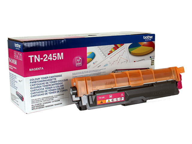 TN245M BROTHER DCP/HL/MFC Toner magenta HC 2200Seiten 1
