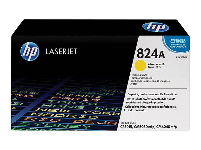 CB386A HP 824A CLJ OPC jaune 35.000pages  1