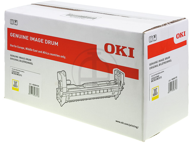 46484105 OKI C/MC OPC yellow 30.000pages A4 (210x297mm) 1