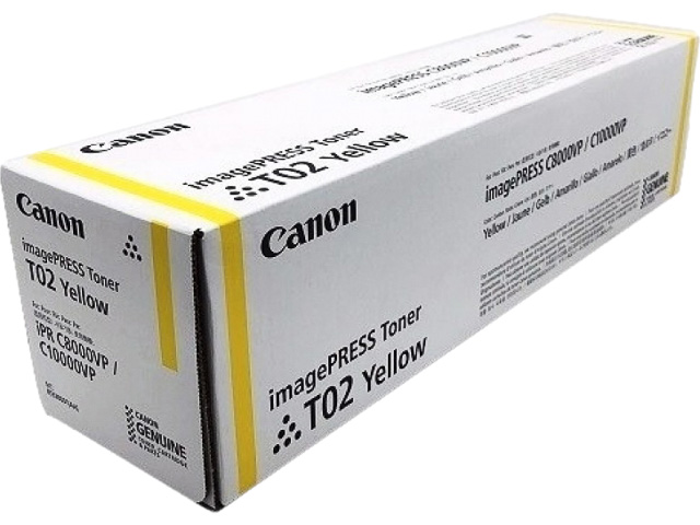 8532B001 CANON T02Y IPC toner yellow 43.000pages 1