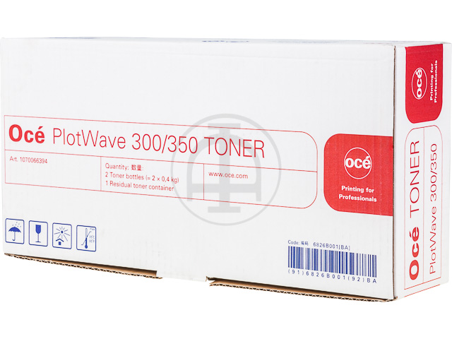 1070066394 OCE Plotwave Toner (2) black 2x400gr 1