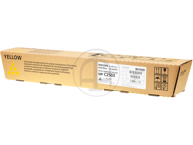 841929 RICOH MP toner yellow ST Type MPC2503 5500pages 1