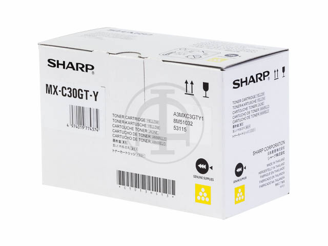 MXC30GTY SHARP MX-C toner yellow 6000 pages 1